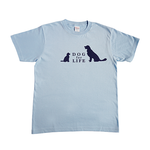 介助犬・聴導犬育成応援チャリティーTシャツ